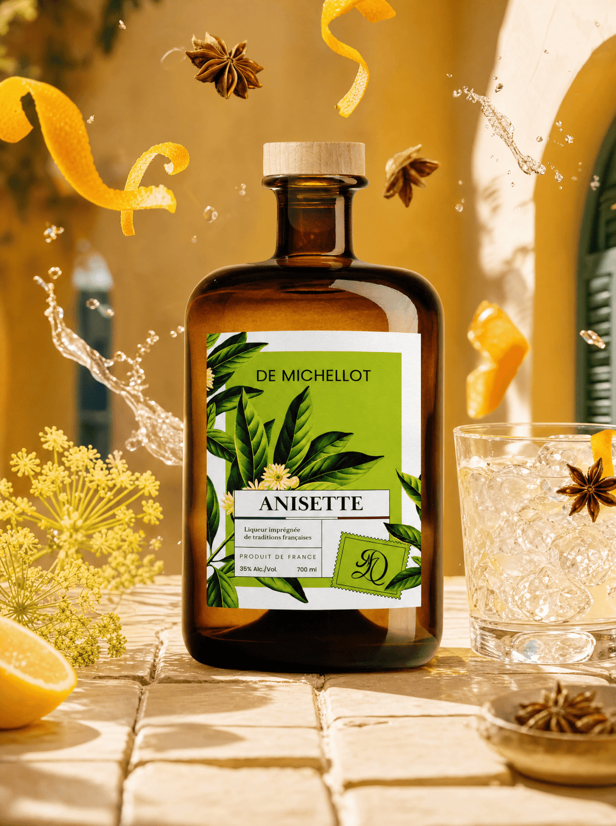 Cocktail Flip Anisette Citron : recette à l'anisette maison