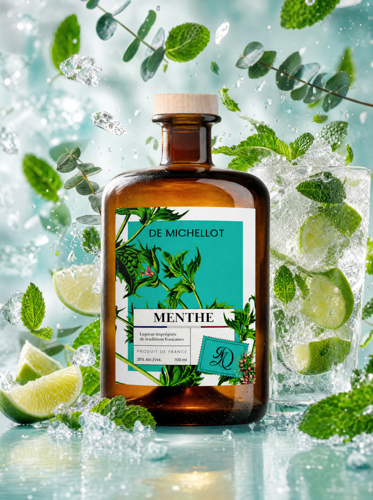 Cocktail Toddy chaud Menthe Cacahuète : recette à la menthe maison Image