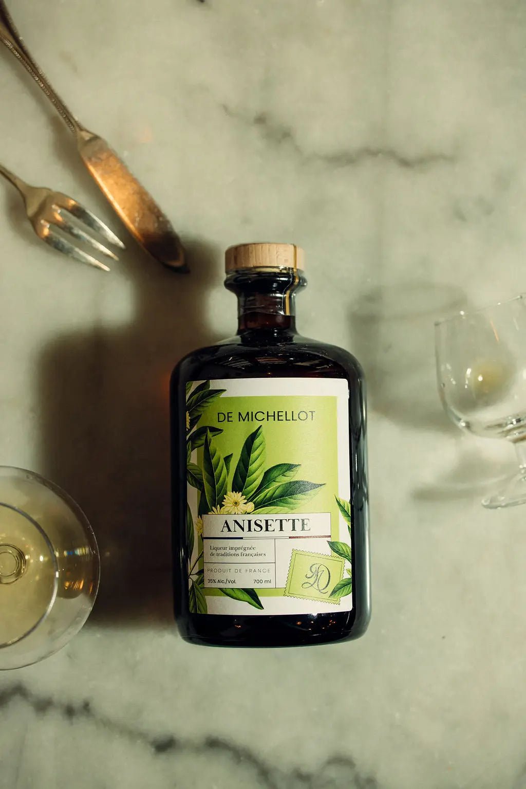 Liqueur d’Anisette De Michellot – Liqueur artisanale française à base d’anis vert Image