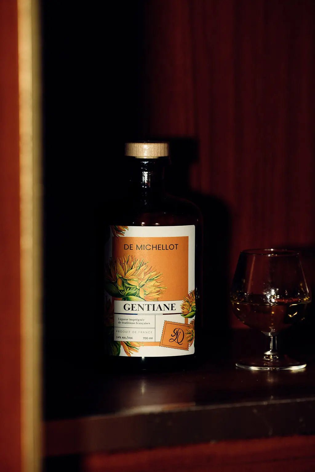 Liqueur de gentiane De Michellot Image