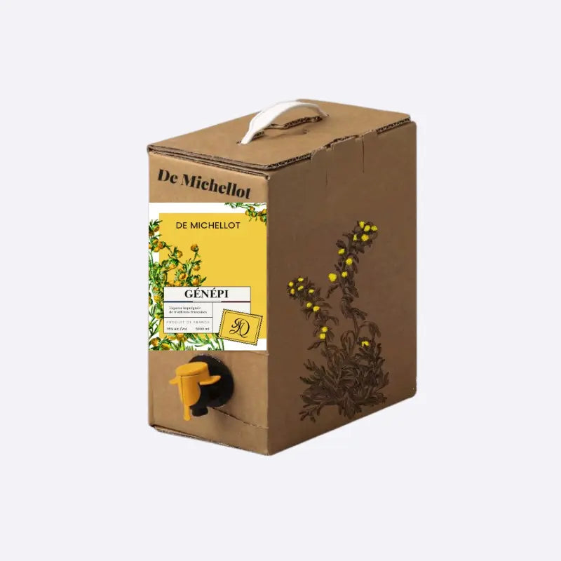 Liqueur de Génépi BIB 5L 35% DE MICHELLOT De Michellot